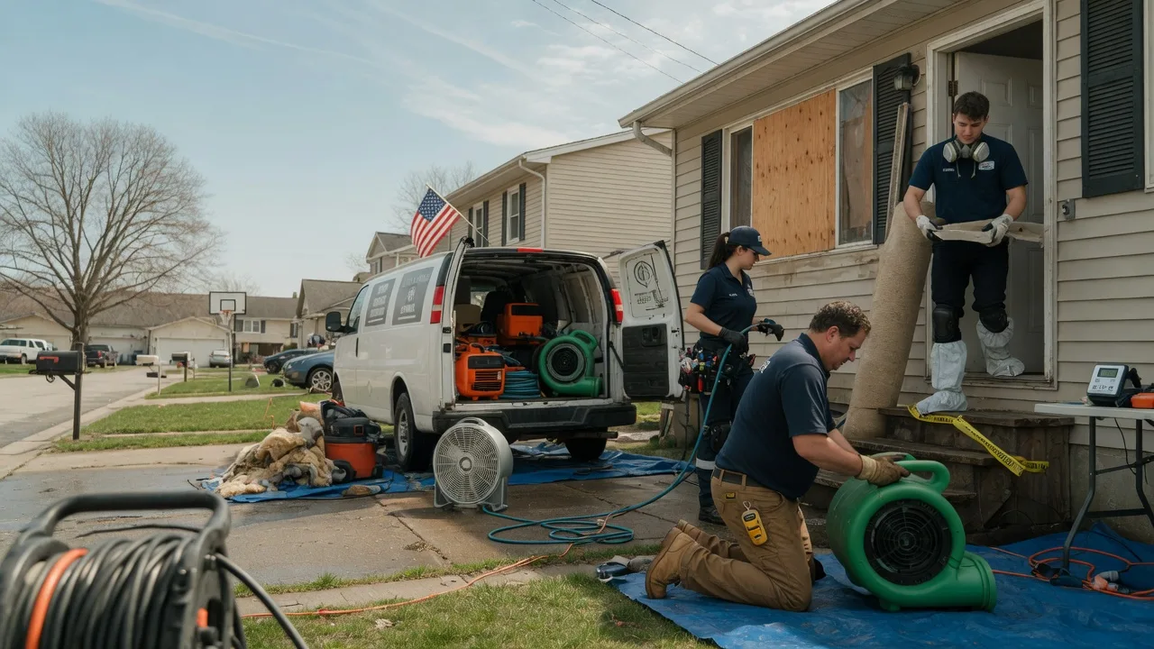 Water Damage Restoration in Bloomingdale, MI near me
